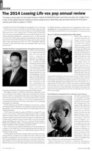 Leasing Life annual review article